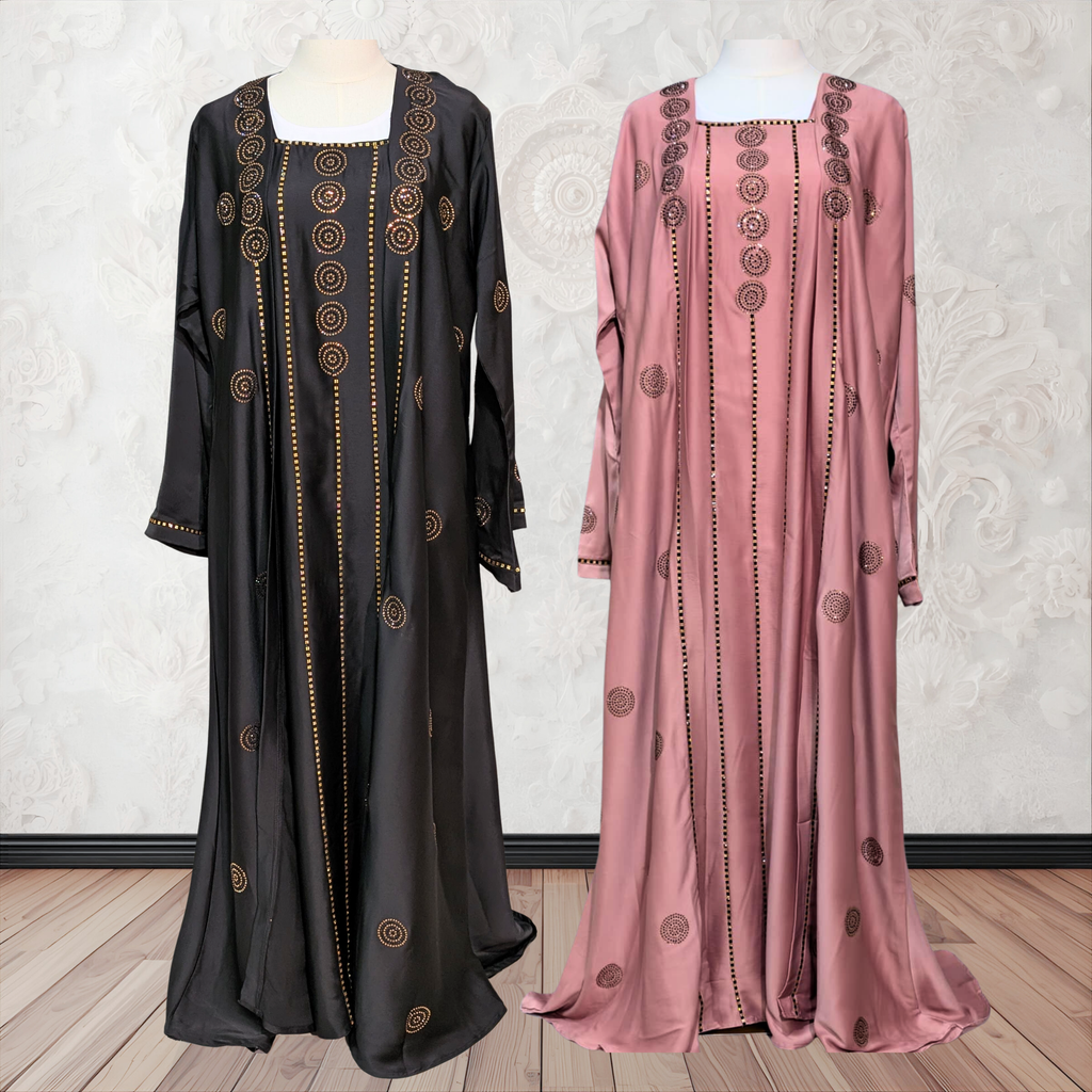 Target Black and Pink Abaya
