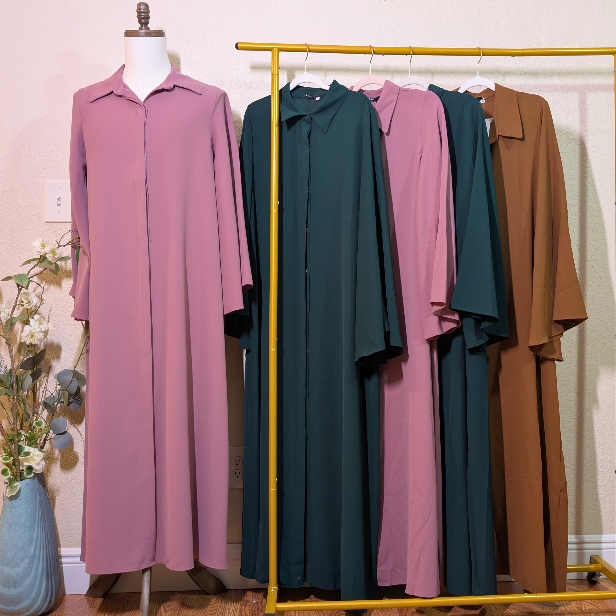 T-Shirt Abaya In Green