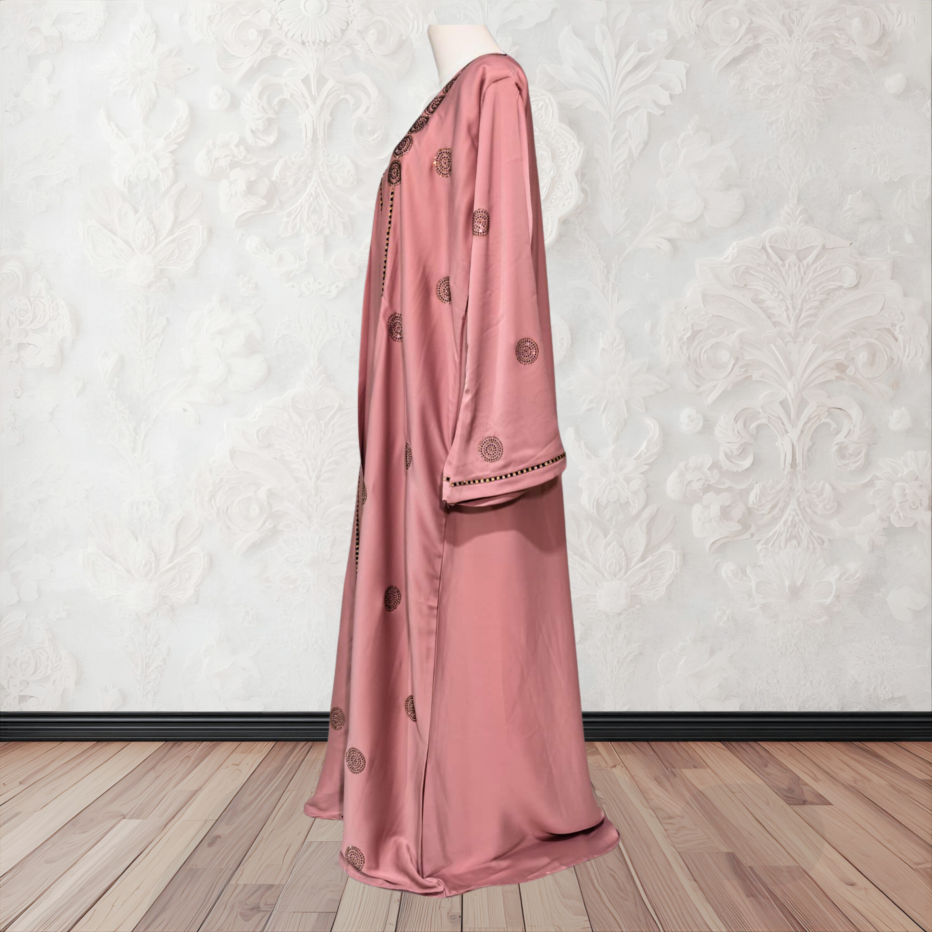 Target Black and Pink Abaya