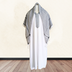 Moroccan Thobe in White