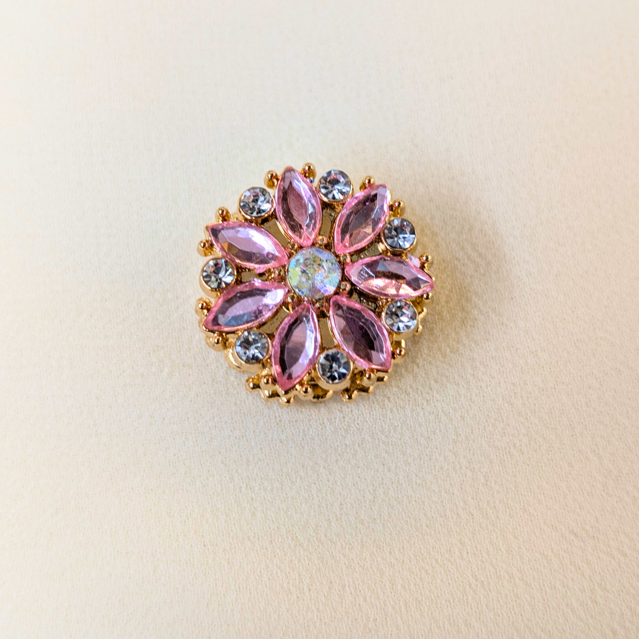 Flower Crystal Hijab Magnet