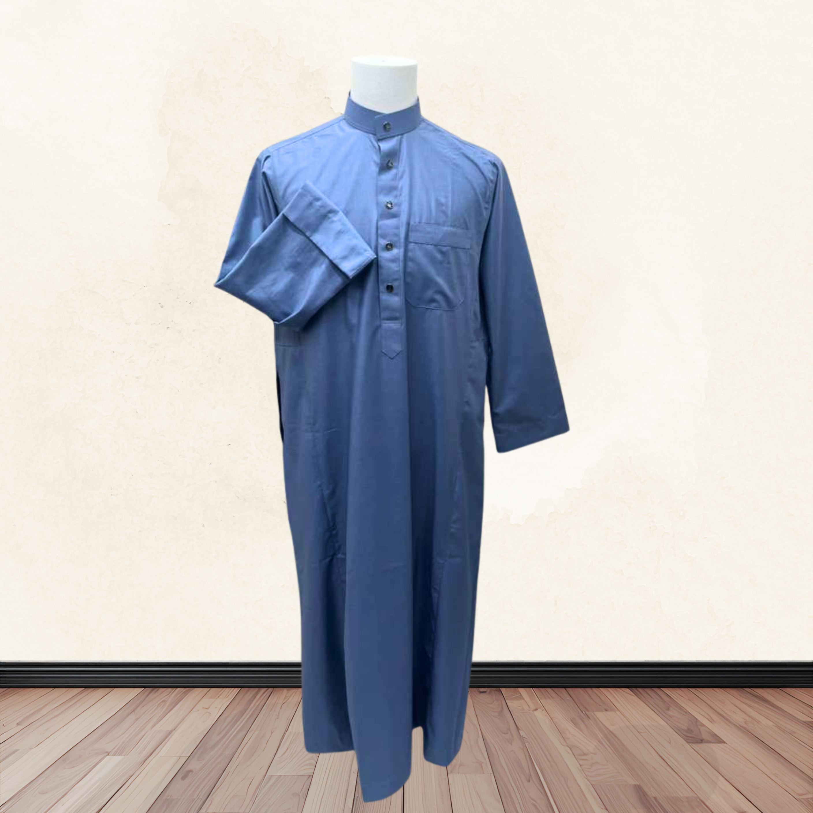 Hasanat Thobe in Blue