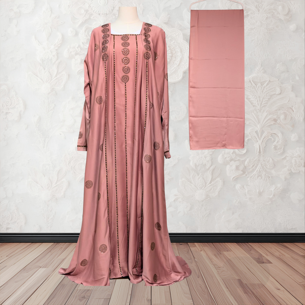 Target Black and Pink Abaya