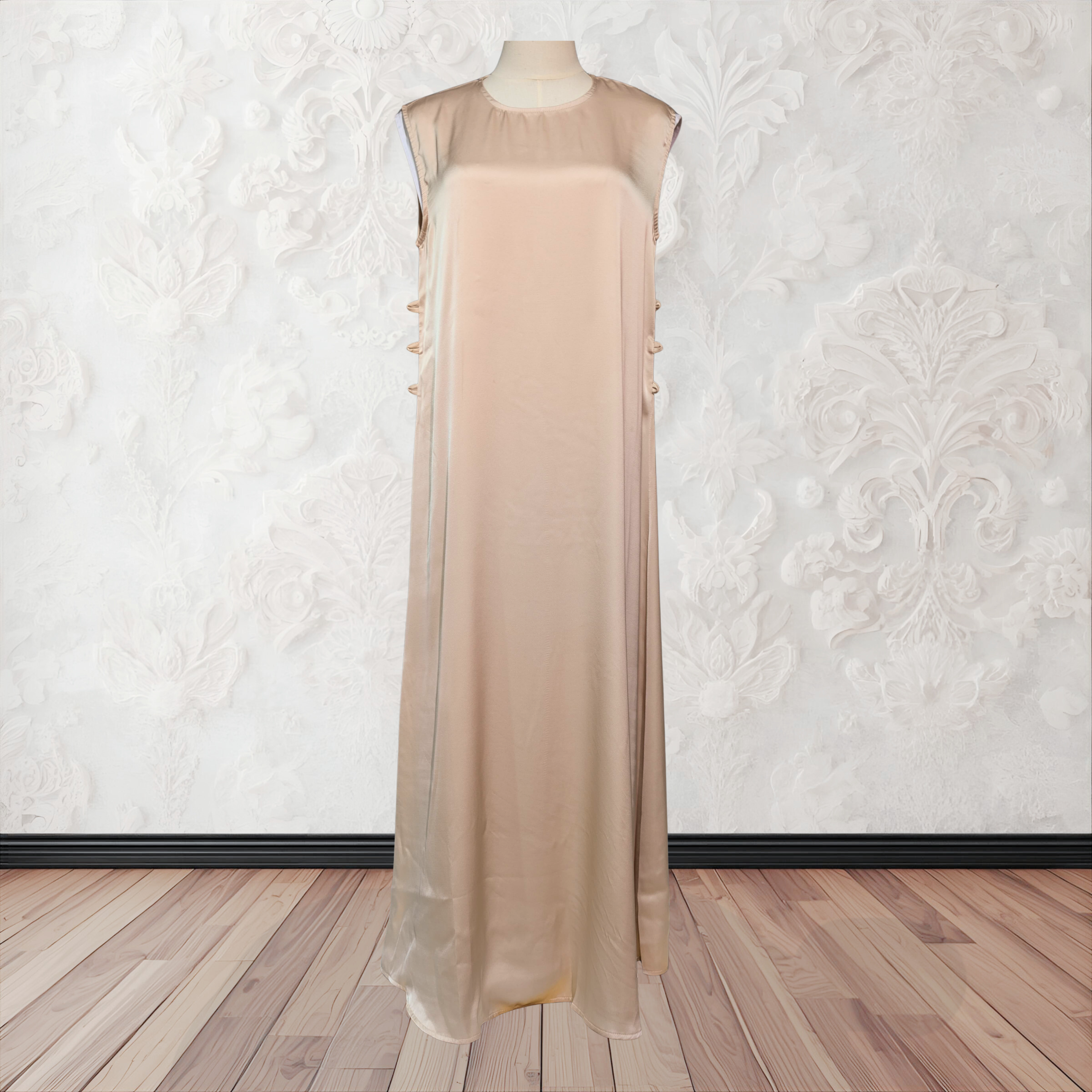 Sleeveless Inner with corset tie