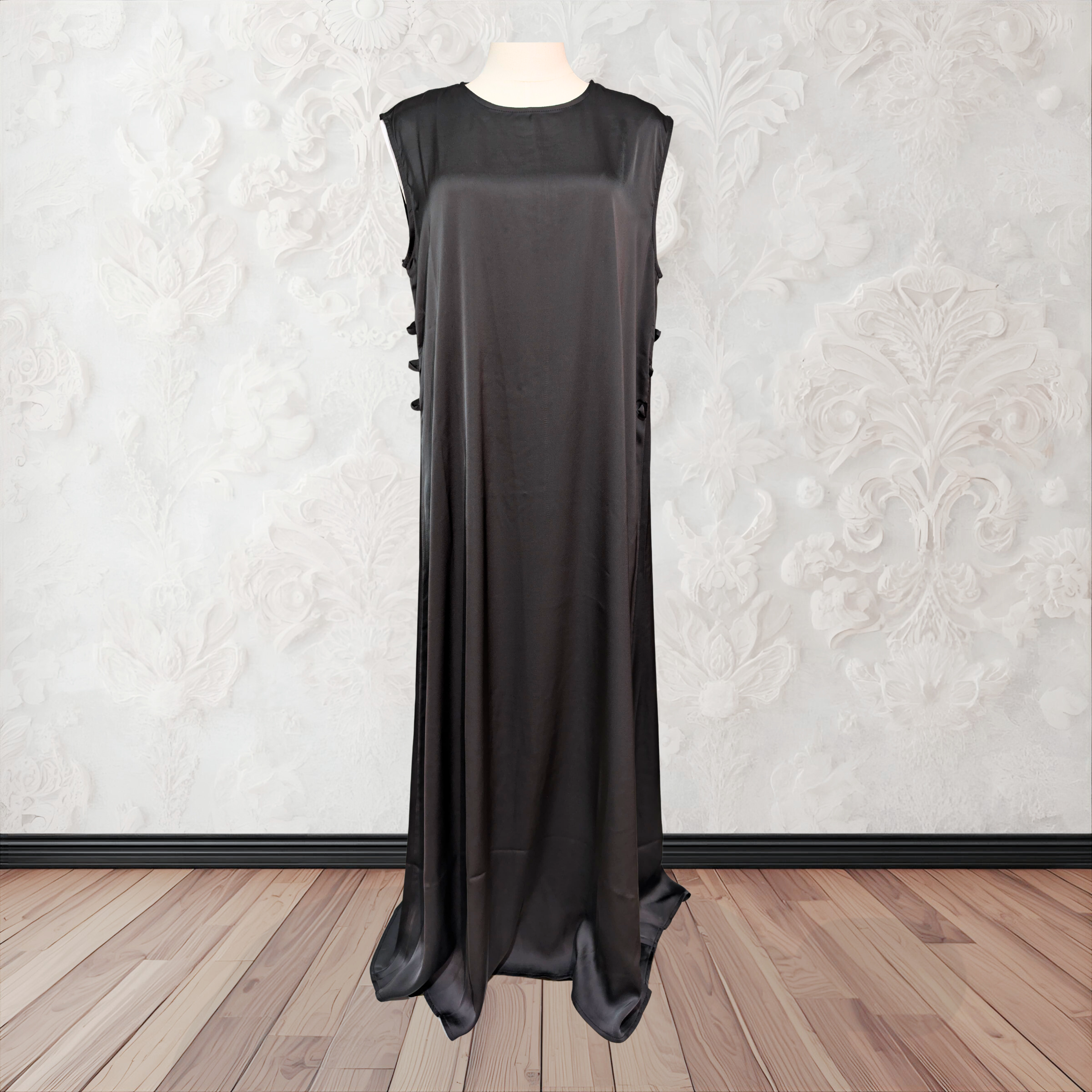 Sleeveless Inner with corset tie