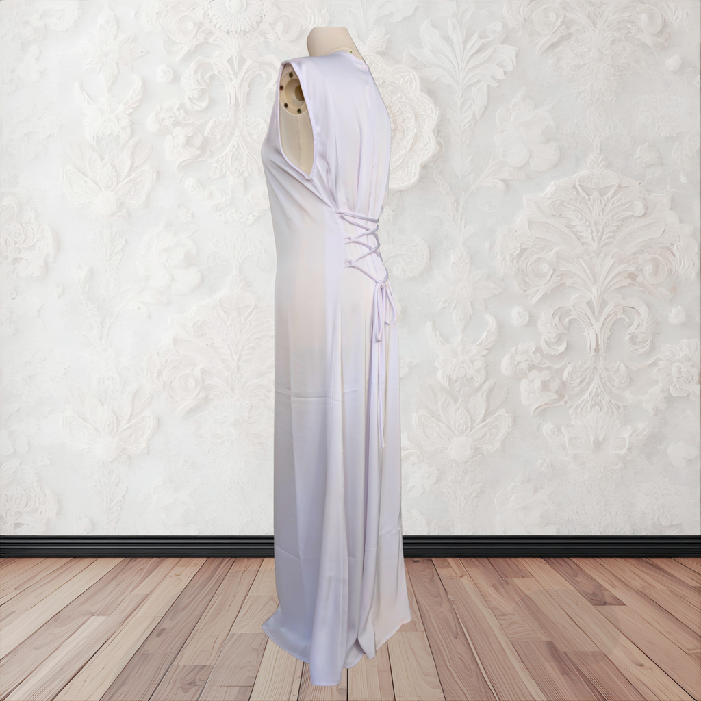 Sleeveless Inner with corset tie