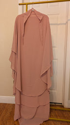 Duaa Khimar (Double layer large Chiffon)