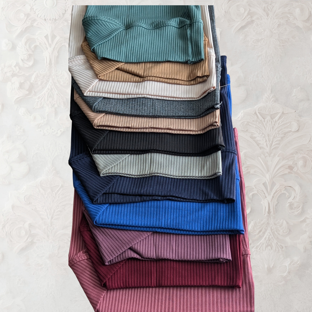 Ribbed Cross-Front Undercap