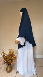 Saafiyah Khimar in Turquoise