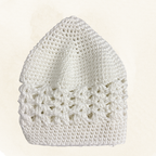 Crochet handmade stretchy kufi/topi (customizable)