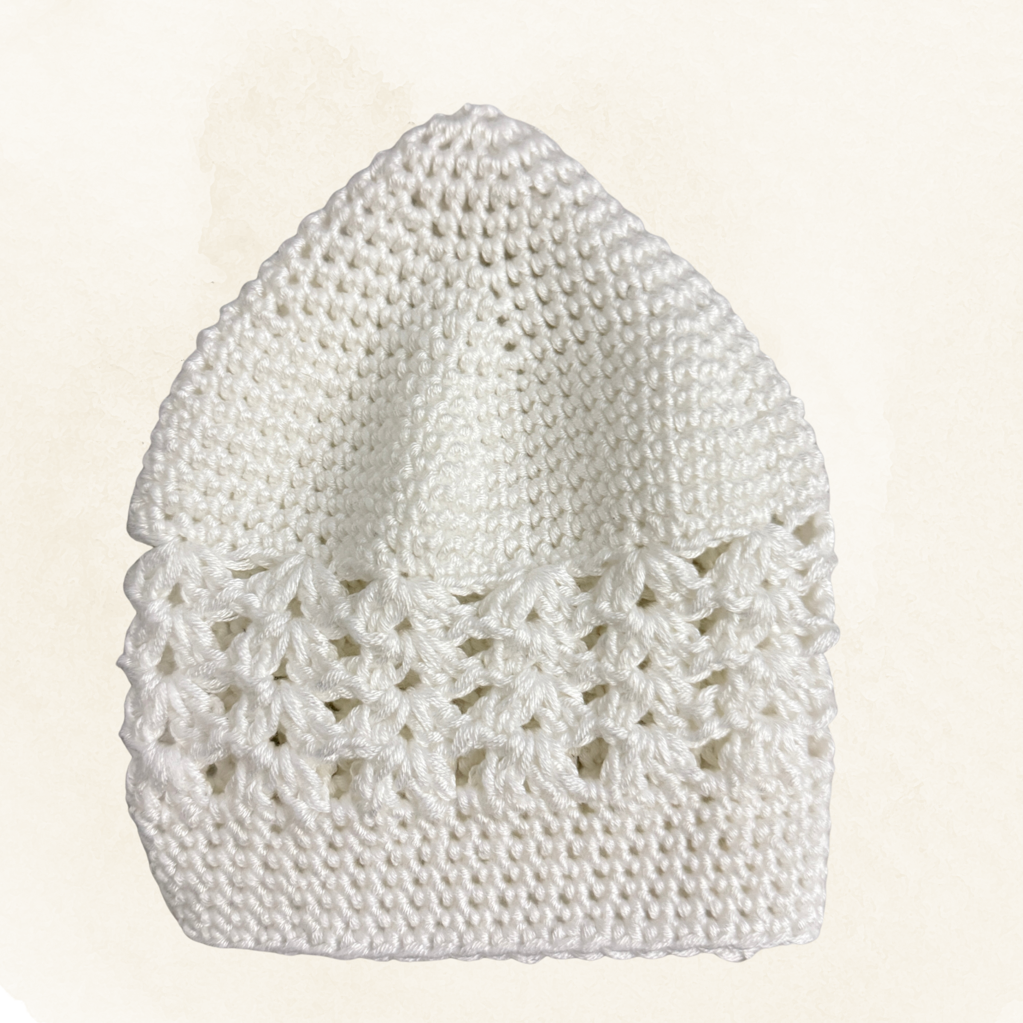 Crochet handmade stretchy kufi/topi (customizable)