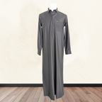 Hasanat Thobe in Gray