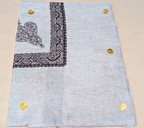 Keffiyeh Scarf with Embroidery