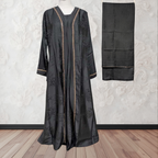 Orchin Abaya In Black