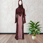 Pink Fusion Abaya