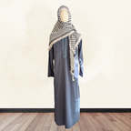 Al Soltan Thobe in light gray