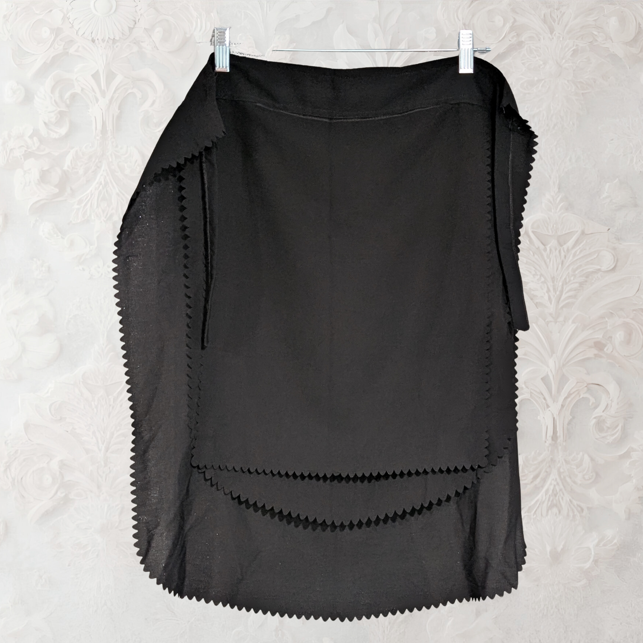 Two layer Niqab in Black