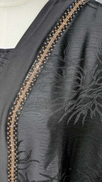Orchin Abaya In Black