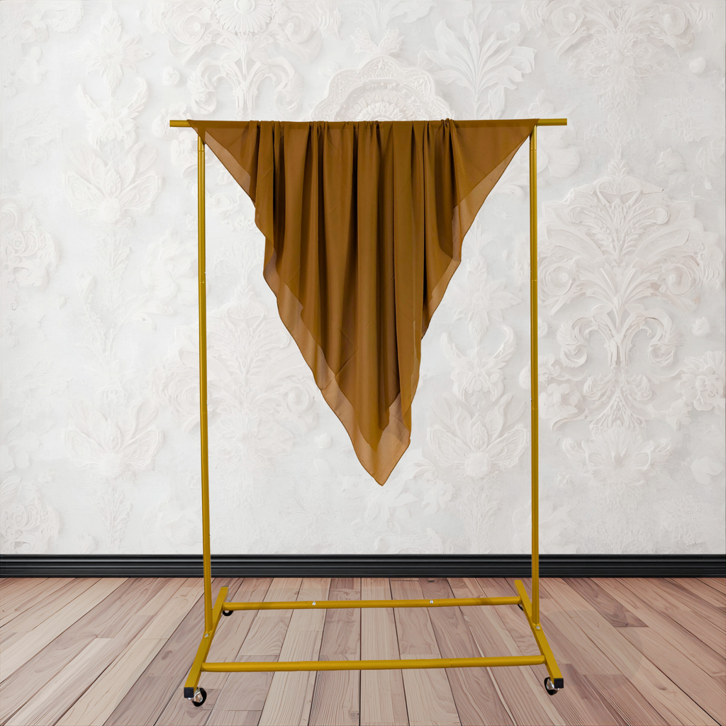 Folded pink fabric on a textured white background chiffon hijab