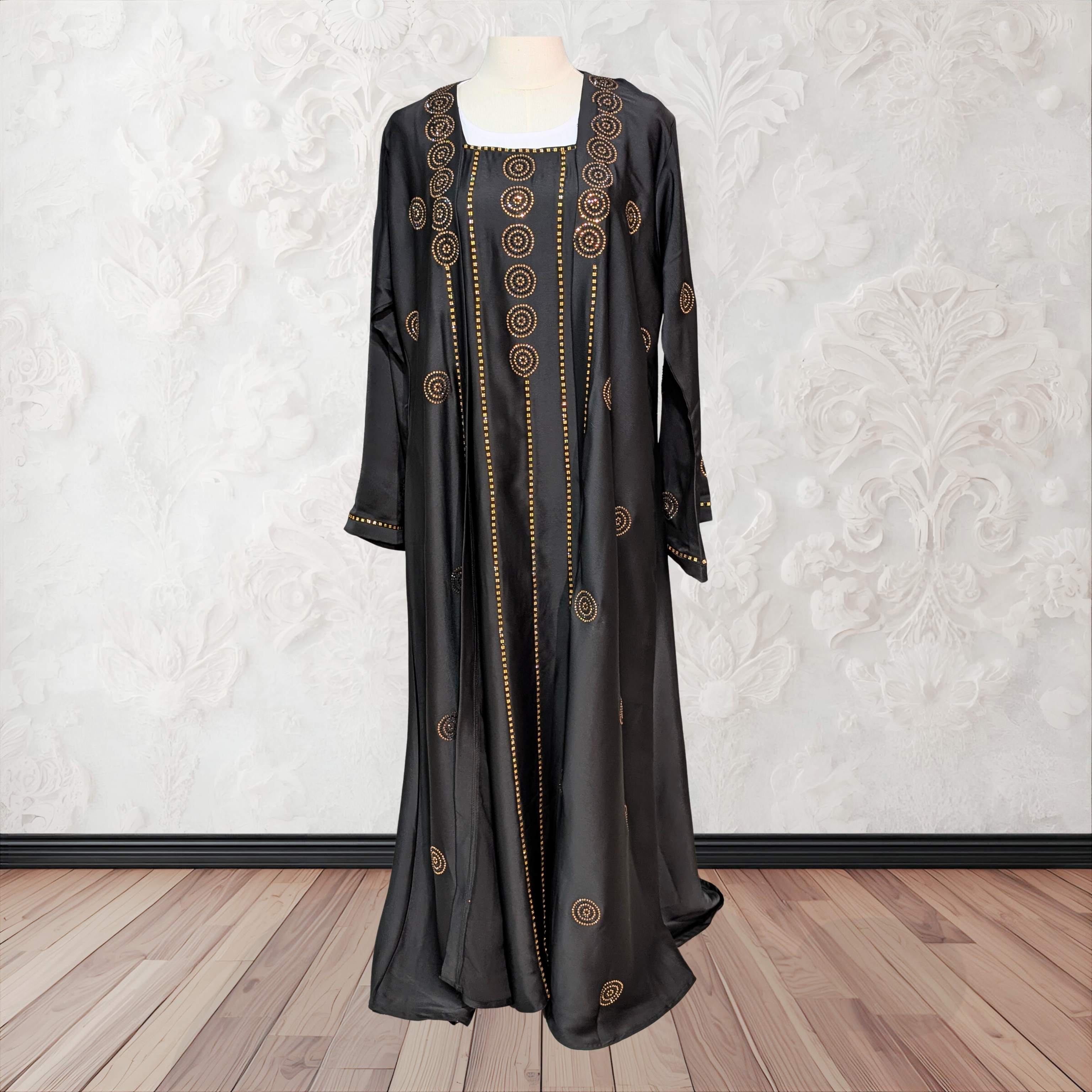 Target Black and Pink Abaya