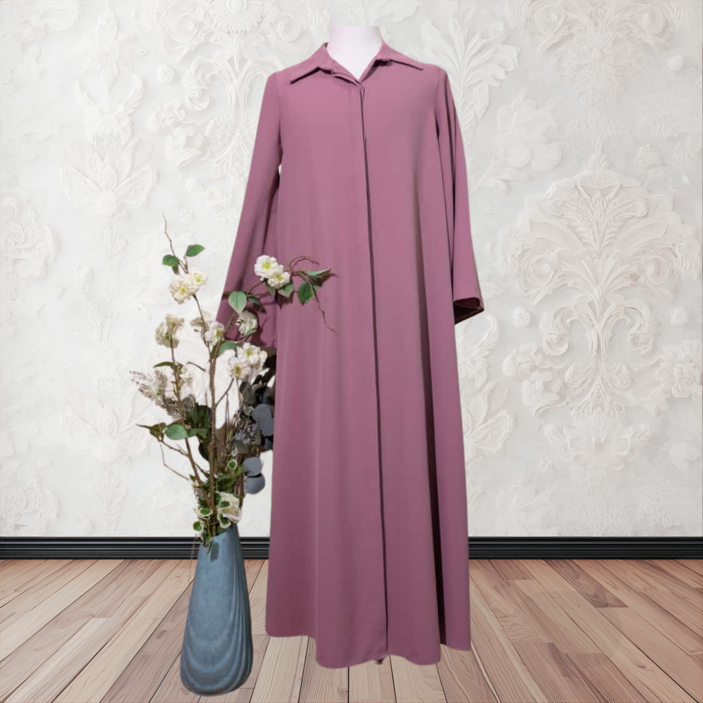 T-Shirt Abaya In Pink