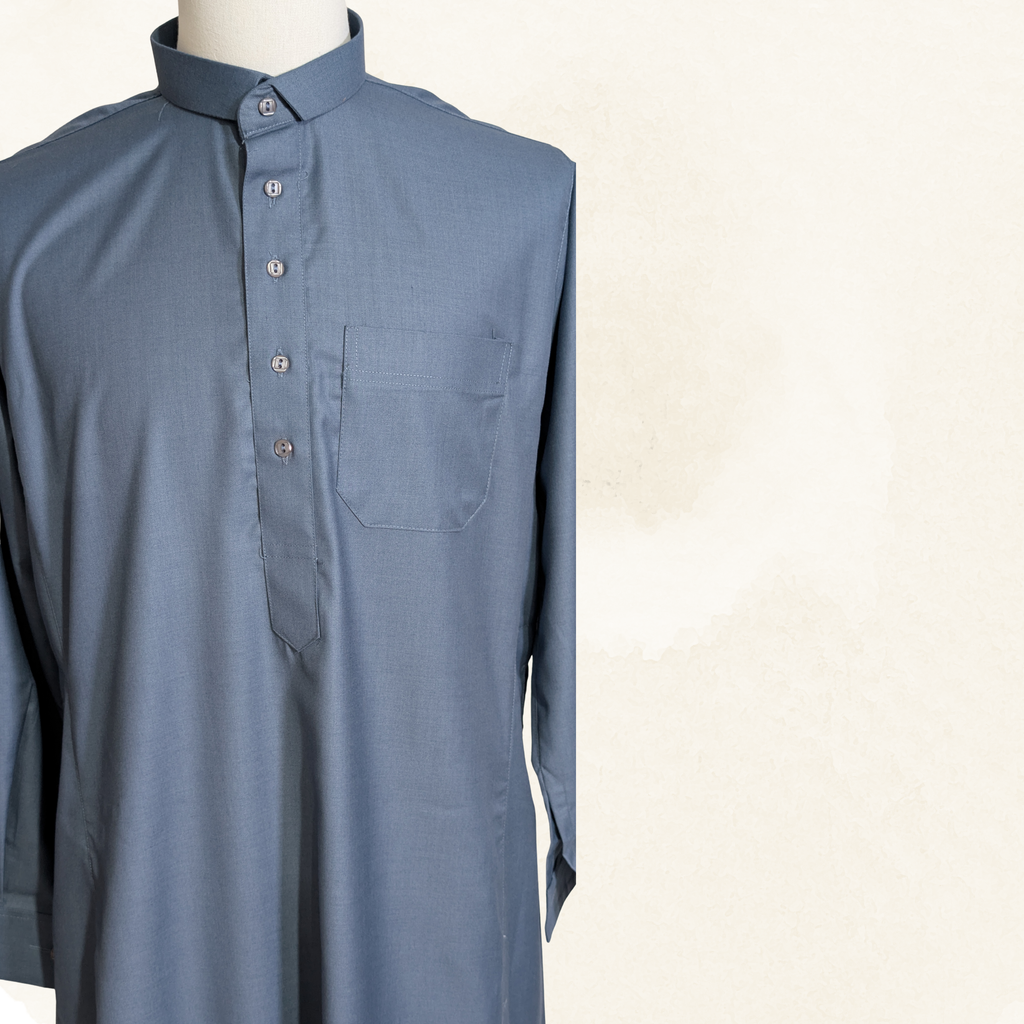 Hasanat Classic in Slate Gray