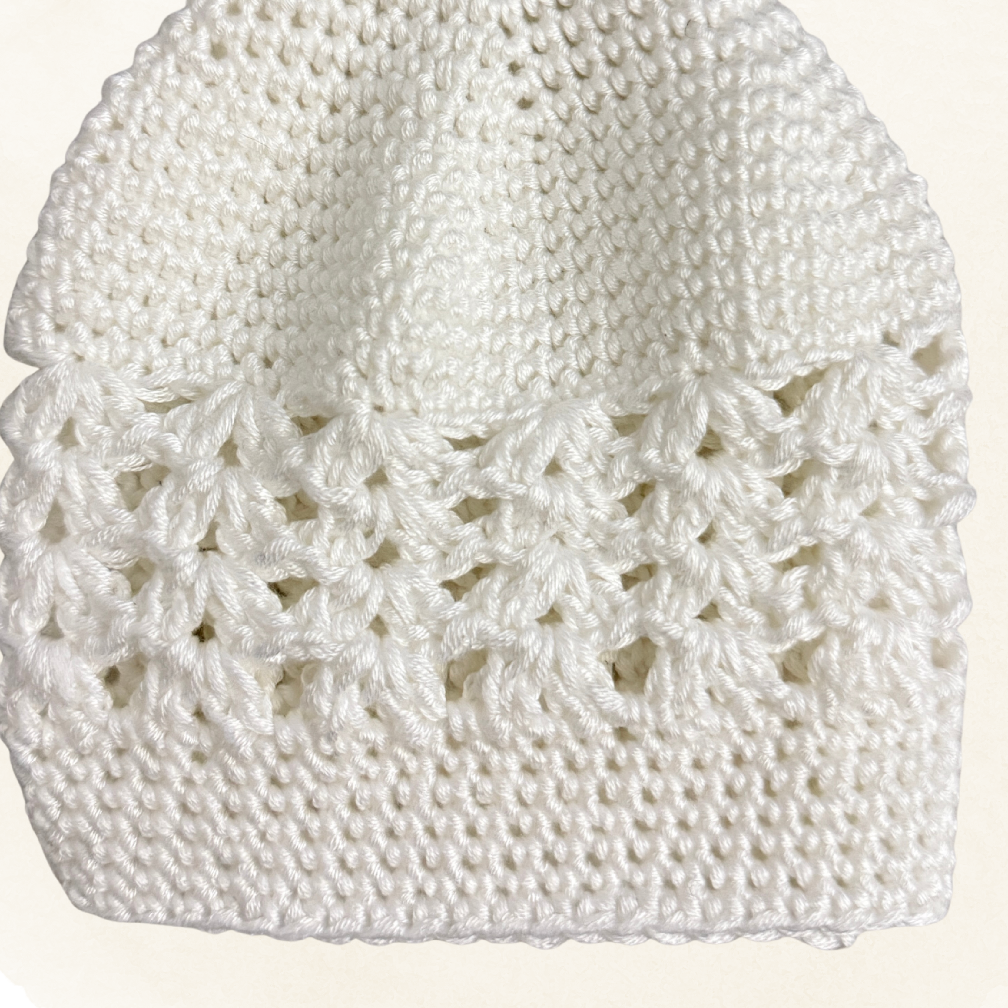 Crochet handmade stretchy kufi/topi (customizable)