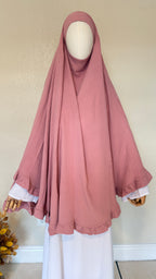 Saafiyah Khimar in Pink