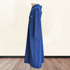 Al Soltan Royal Blue Hooded Thobe