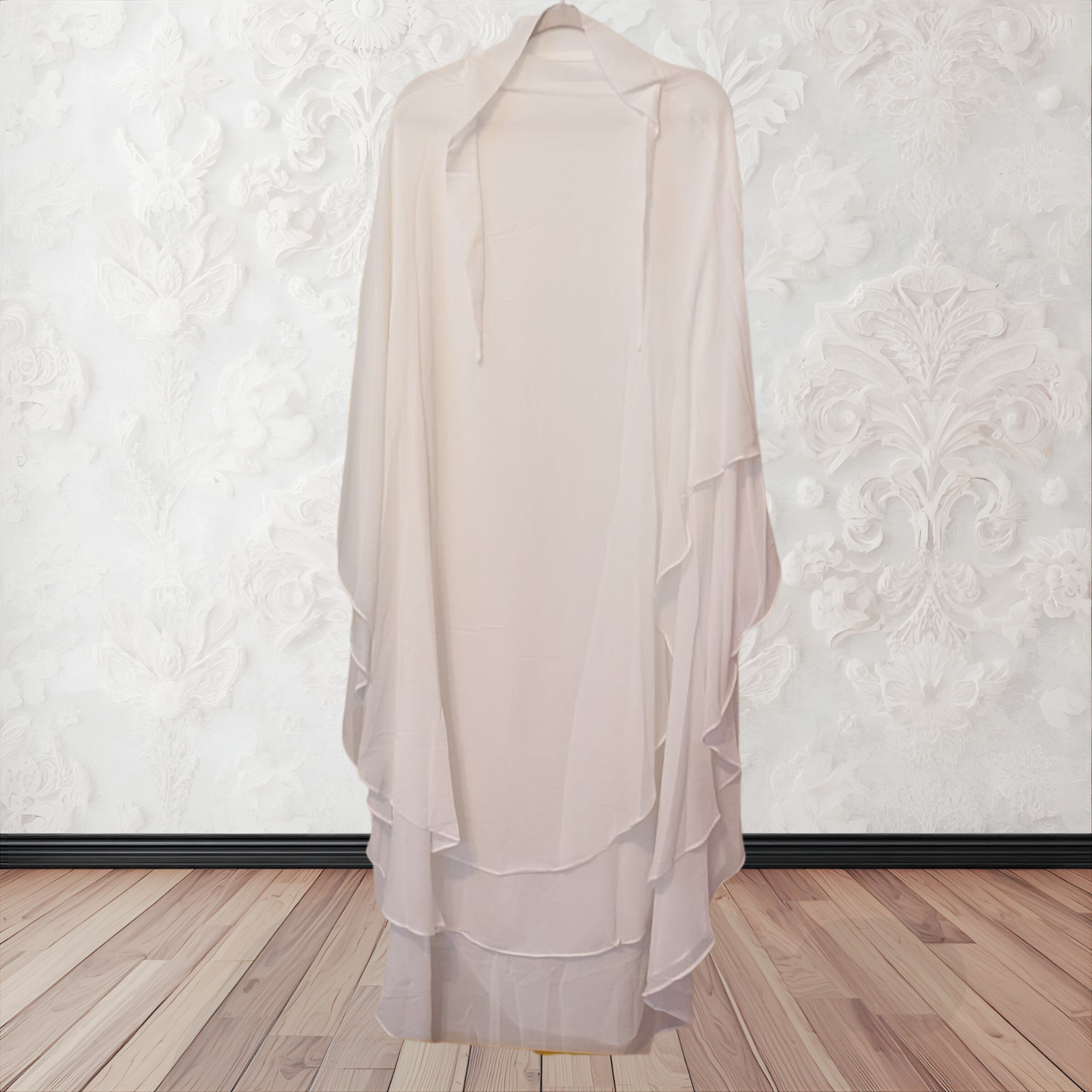 Duaa Khimar (Double layer large Chiffon)