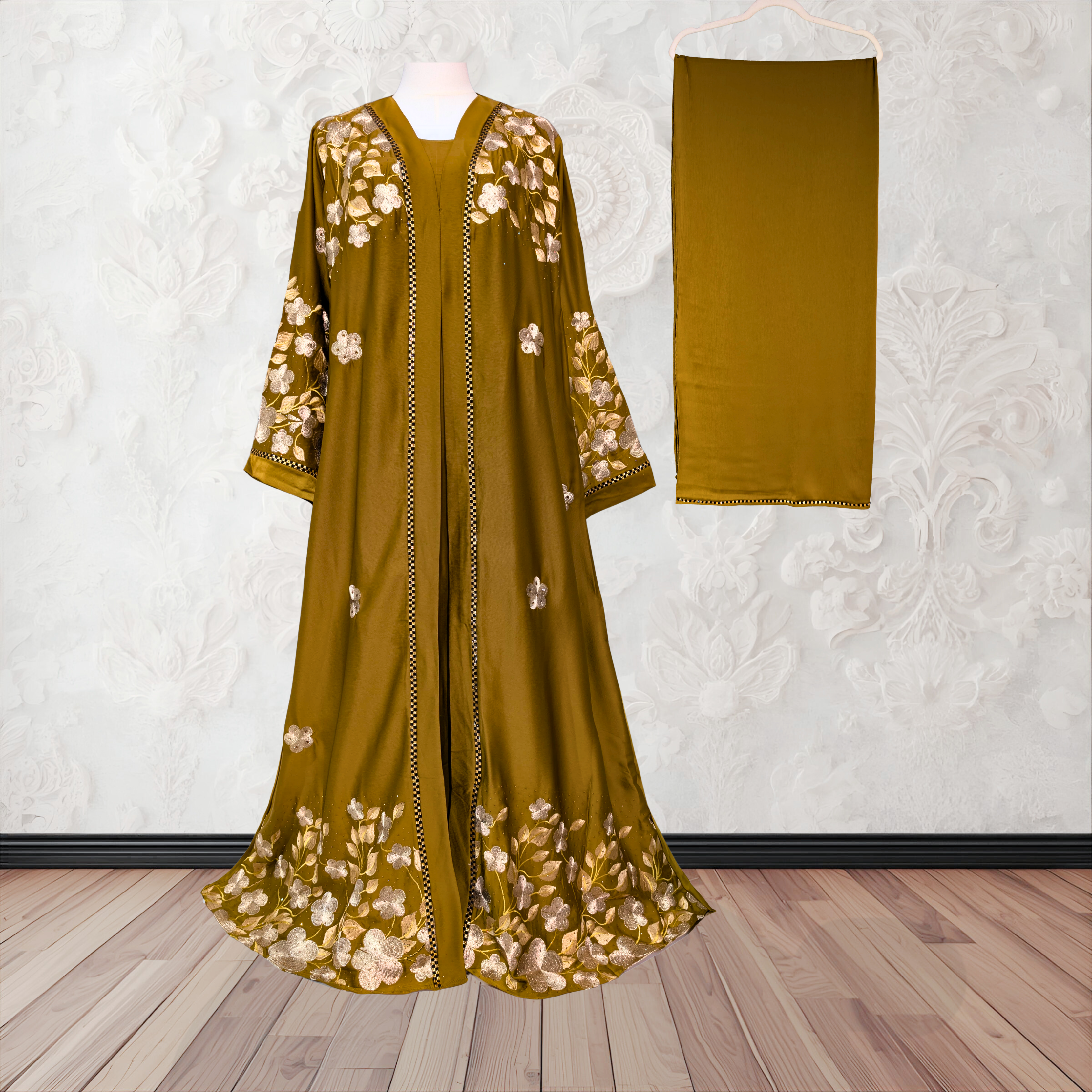 Embroidery Abaya