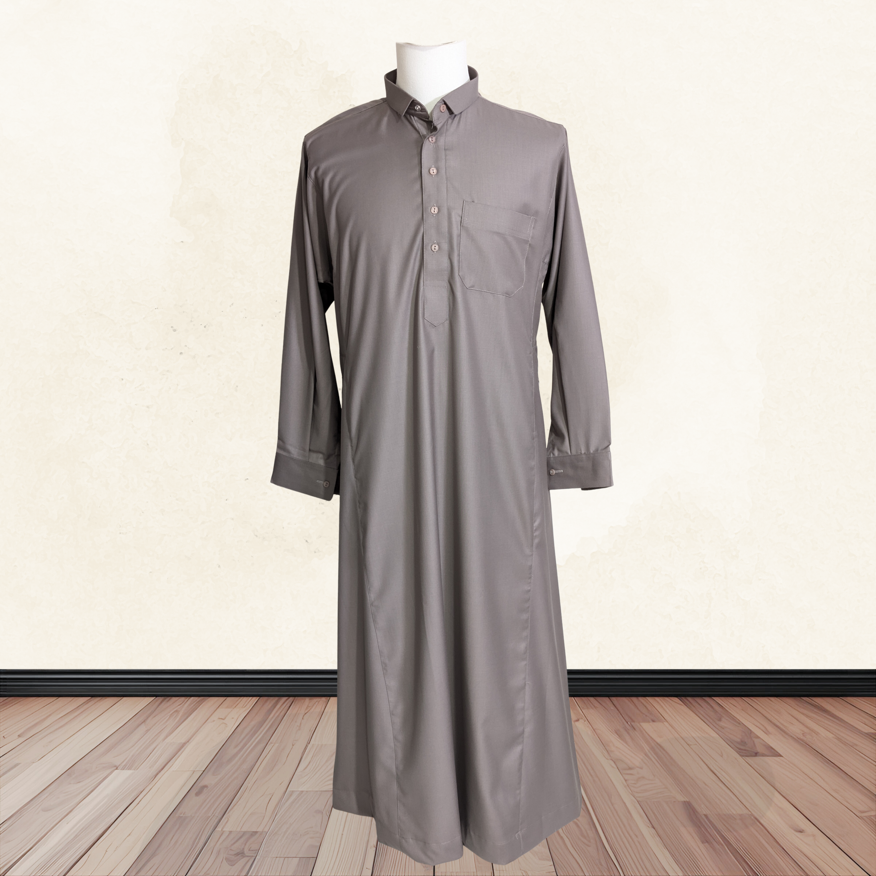 Hasanat Classic in Brown Gray