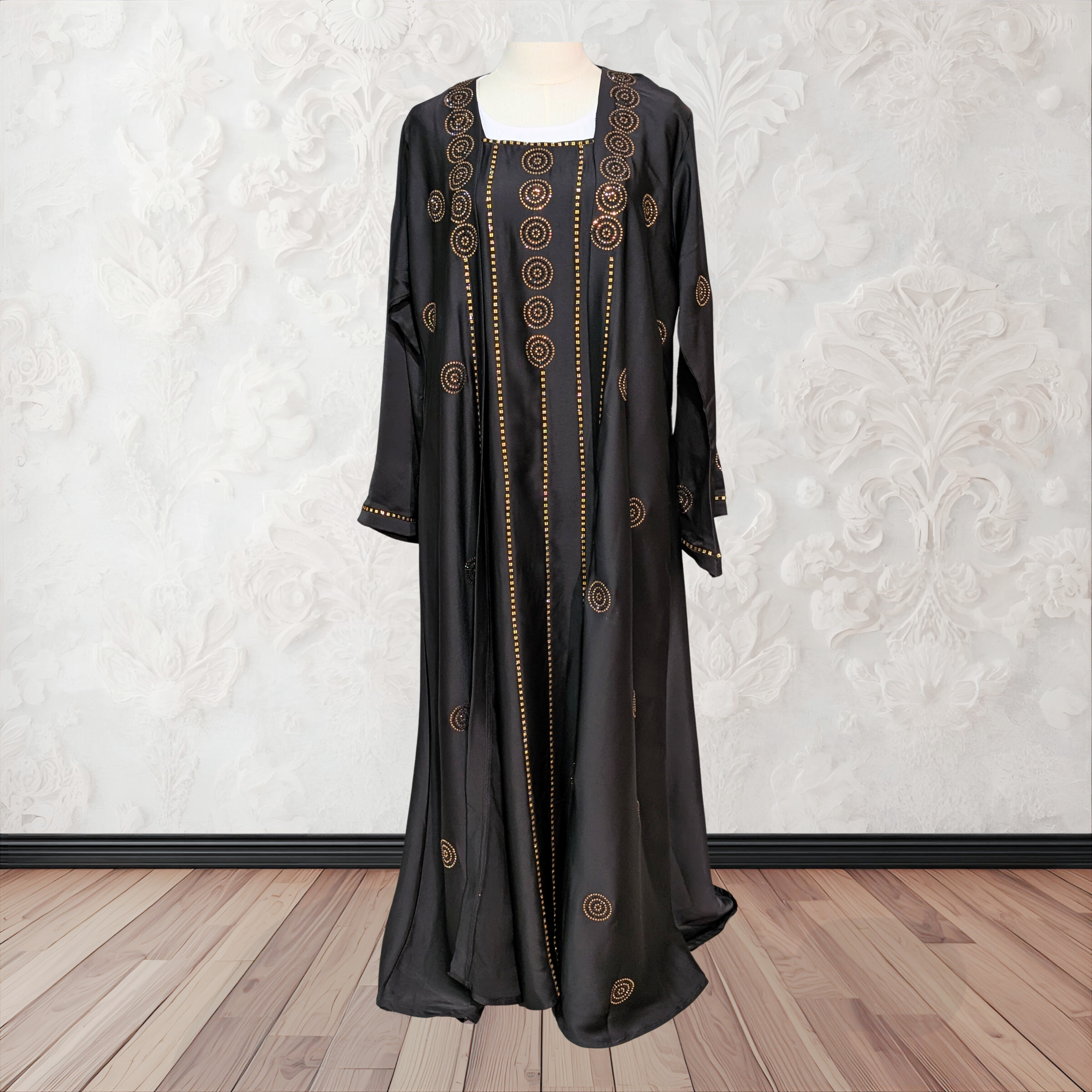 Target Black and Pink Abaya