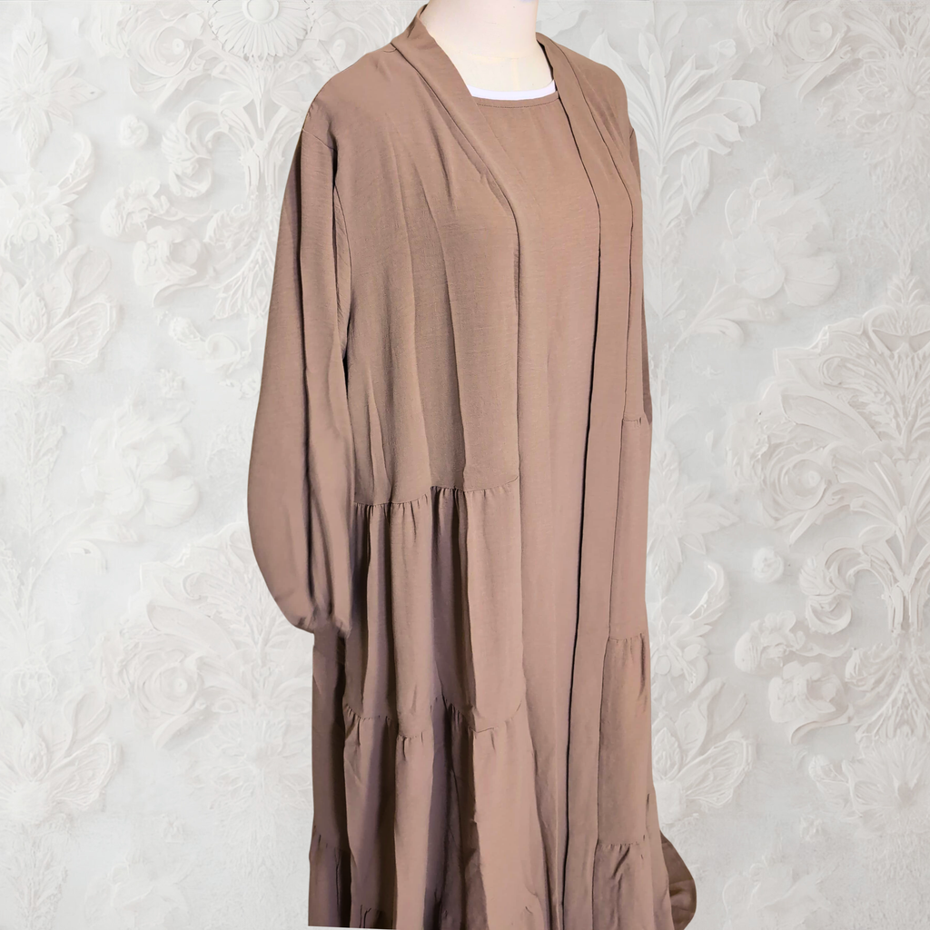 Bella Abaya in Beige