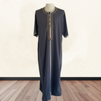 Moroccan Thobe in Gray