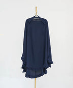 Saafiyah Khimar in Midnight Navy