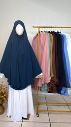 Saafiyah Khimar in Turquoise