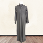 Hasanat Thobe in Gray