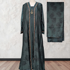 Orchin Abaya in Green