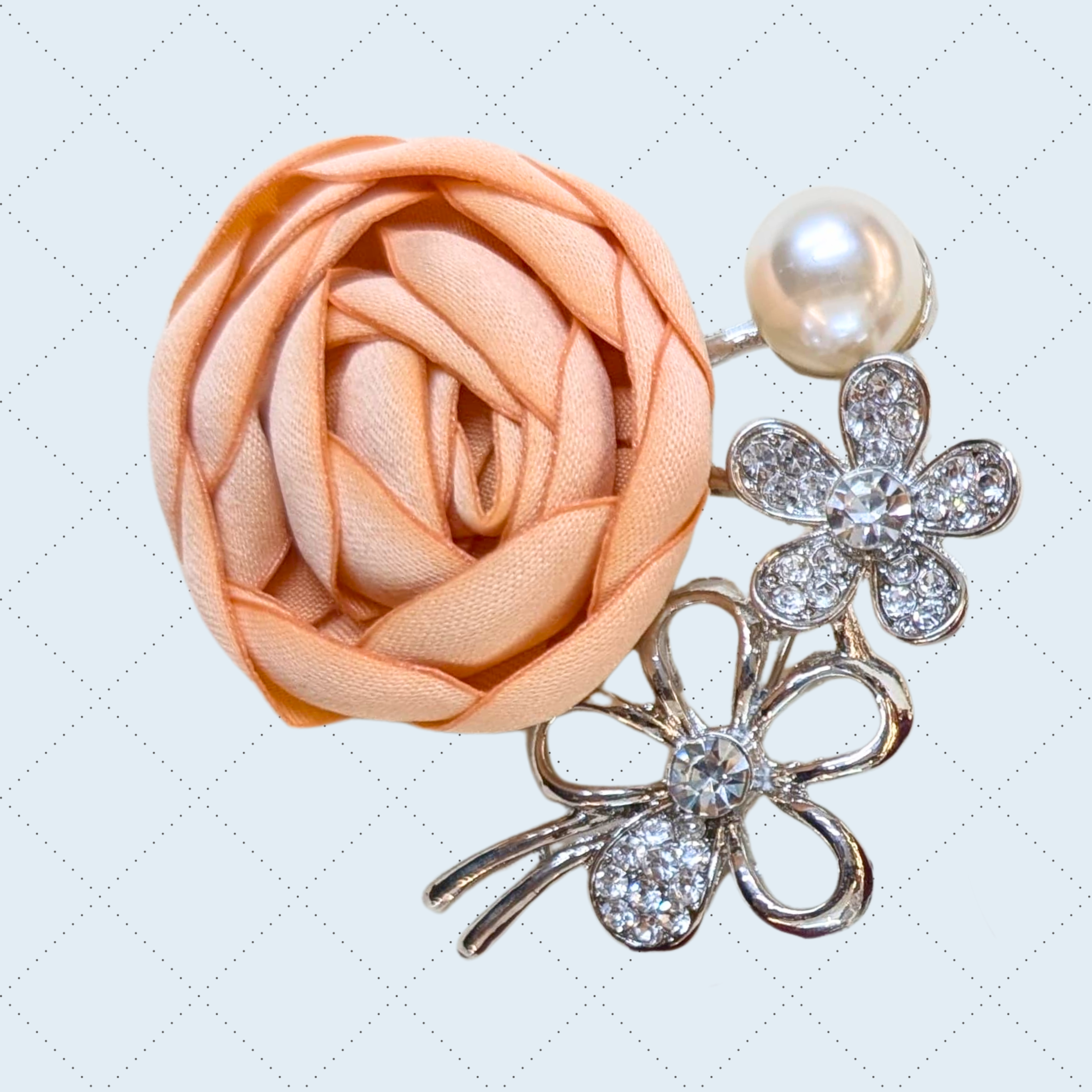 Rose Brooch pin.