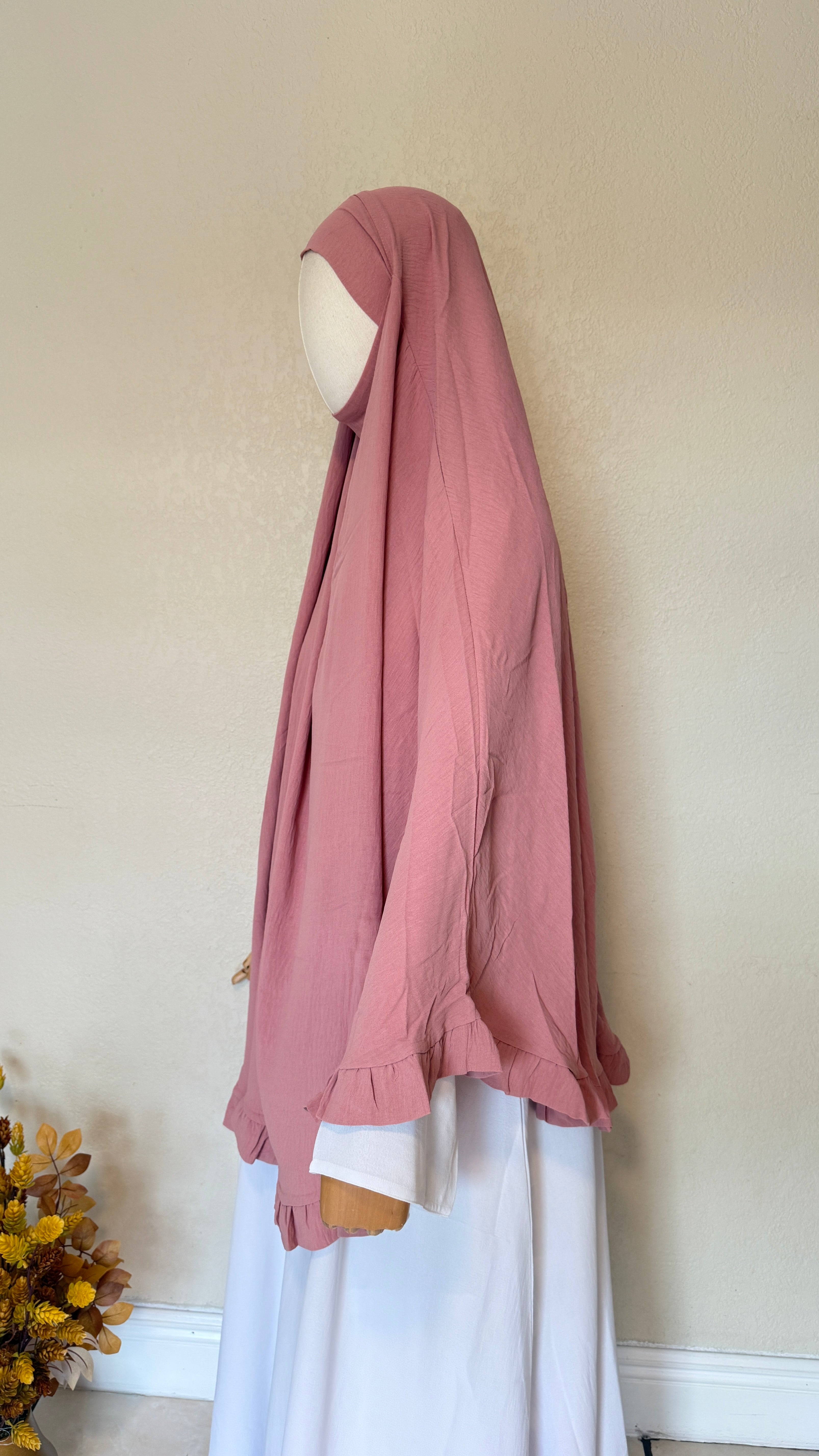 Saafiyah Khimar in Pink