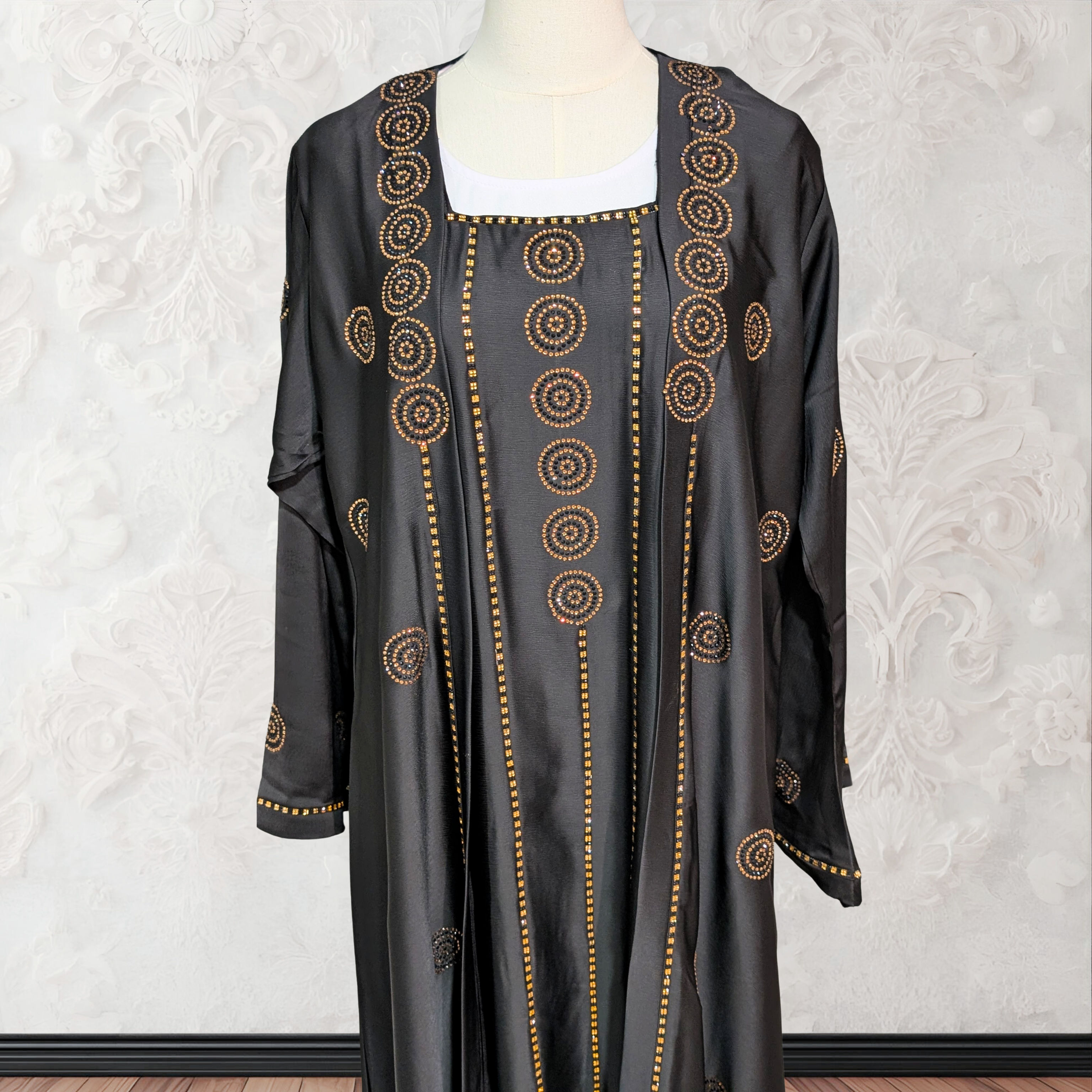Target Black and Pink Abaya