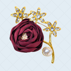 Rose Brooch pin.