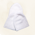 Stretchy Topi Kufi in White