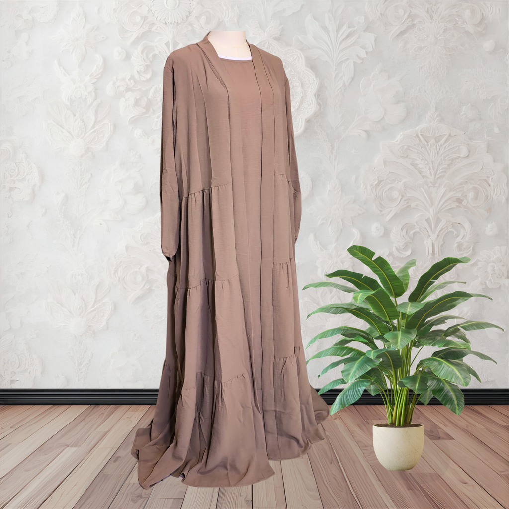 Bella Abaya in Beige