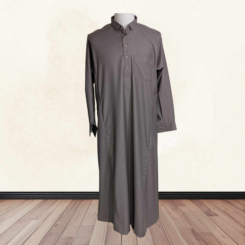 Hasanat Classic in Brown Gray