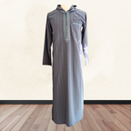 Al Soltan Thobe in light gray