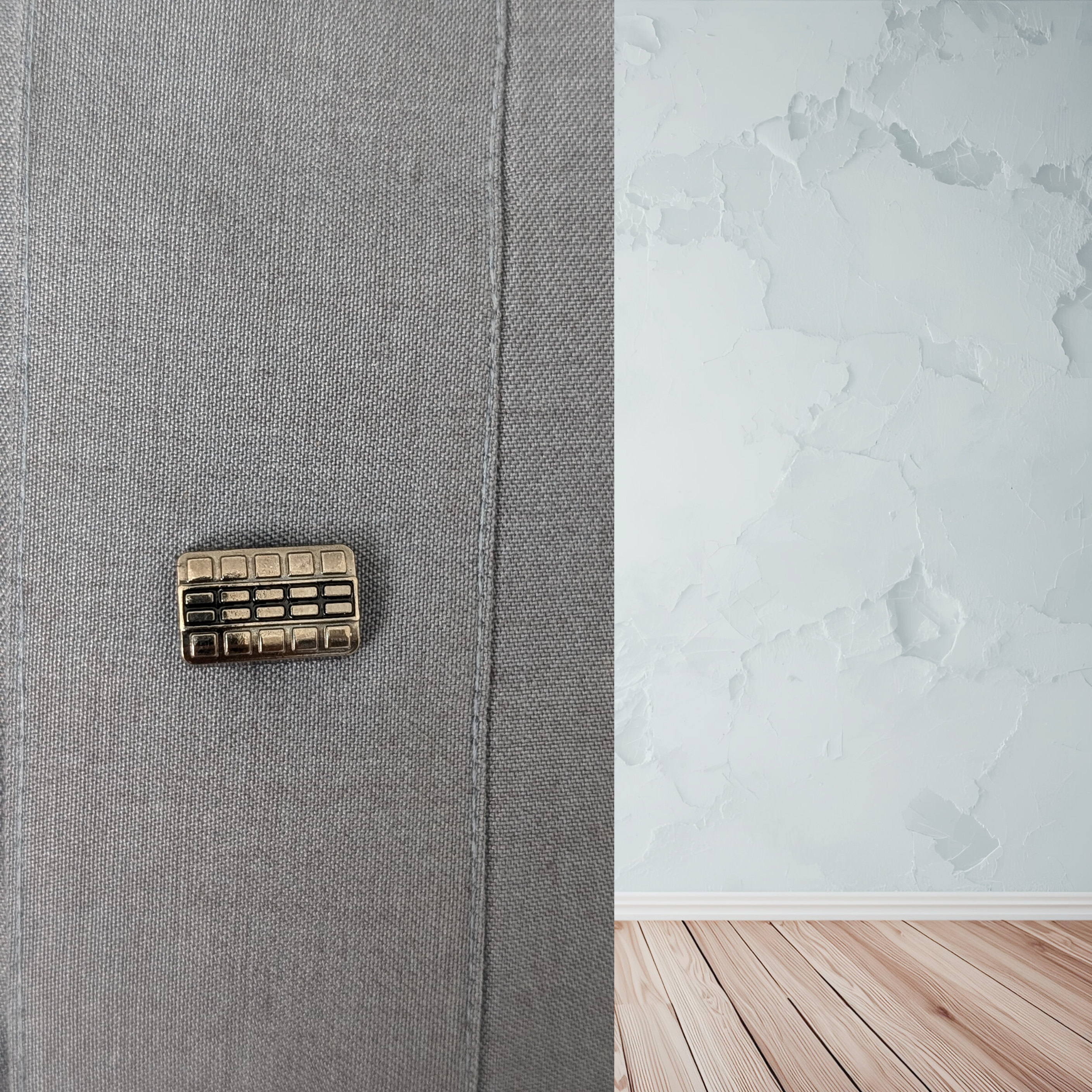 Hasanat Thobe in Light Gray