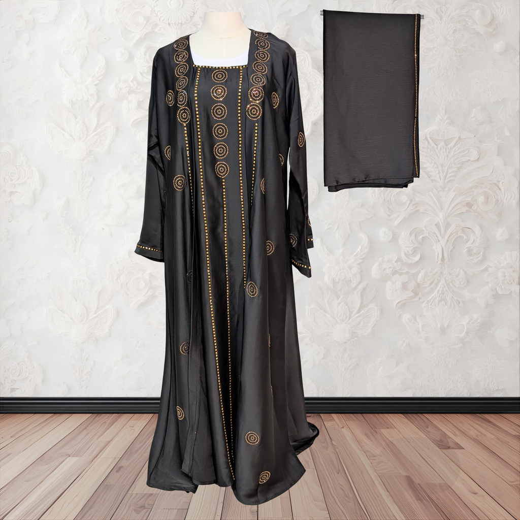Target Black and Pink Abaya