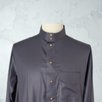 Men's Thobe Daffah in Dark Gray